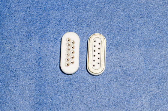9.0-10.0 Dielectric Constant Metallized Ceramic >20KV/Mm For Appliance