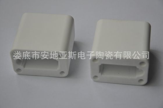 Ivory Metallized Alumina Ceramics Housing For Fuse 32 Kpsi Tensile