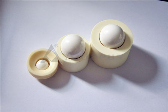 White Refractory Zirconia Ceramic Parts zirconium Oxide Balls