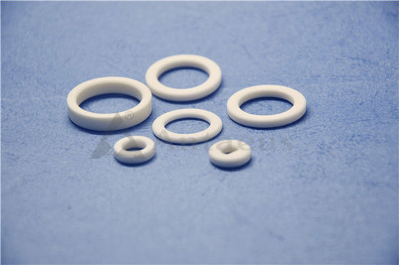 White Aluminum Oxide Insulator Precision Ceramic Machining Seal Ring