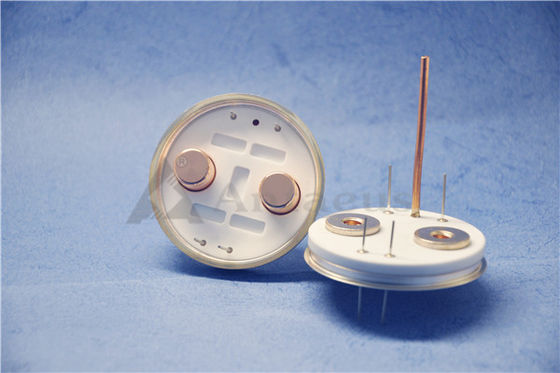 95% Alumina Ceramic Housing, Brazed Ceramic With Cu Stud And Kovar - Metal Brazed Contactor