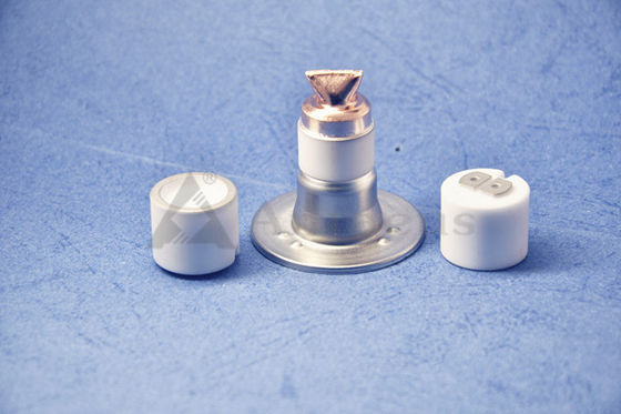 Microwave Magnetron Metallized Alumina Ceramics Insulator IATF16949
