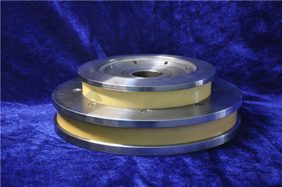 High Density Drawing Machine Zirconia Wire Wheels Tower / Round Shaped
